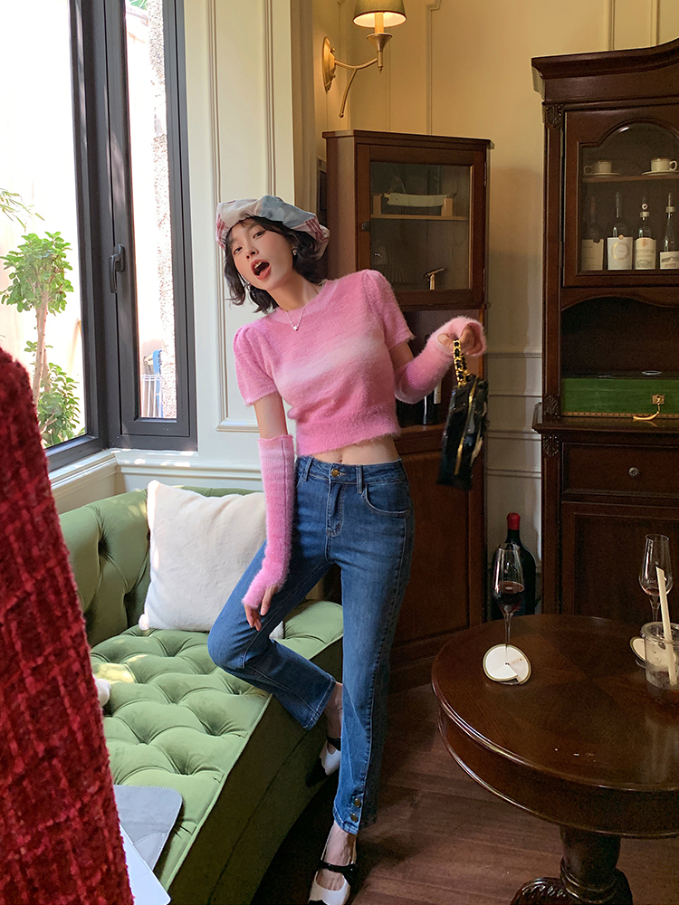 (최저가)2363그라데이션팔토시반팔세트