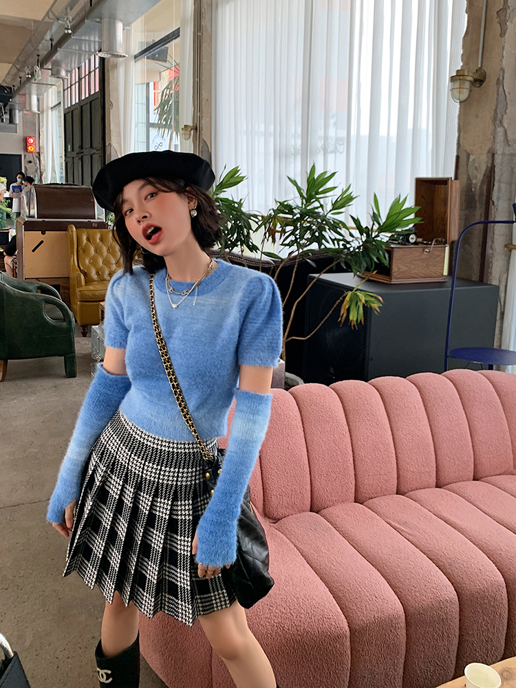 (최저가)2363그라데이션팔토시반팔세트